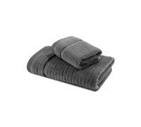 Caleffi - Juego de Toallas Baño 100% Algodón - Set 2 Piezas: 1 Toalla Lavabo 50x100 cm + 1 Toalla Invitado 40x60 cm - Suaves, Absorbentes y Lavables - Toallas Baño Completo - Ducha