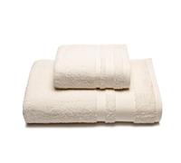 Caleffi - Juego de Toallas Baño 100% Algodón - Set 2 Piezas: 1 Toalla Lavabo 50x100 cm + 1 Toalla Invitado 40x60 cm - Suaves, Absorbentes y Lavables - Toallas Baño Completo - Ducha