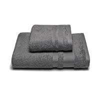 Caleffi - Juego de Toallas Baño 100% Algodón - Set 2 Piezas: 1 Toalla Lavabo 50x100 cm + 1 Toalla Invitado 40x60 cm - Suaves, Absorbentes y Lavables - Toallas Baño Completo - Ducha