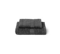 Caleffi Juego de toallas de baño para cara y bidé de algodón, toallas resistentes al lavado, incluye 1 toalla de cara de 55 x 100 cm y 1 toalla de bidet de invitados de 40 x 60 cm, toallas Caleffi de