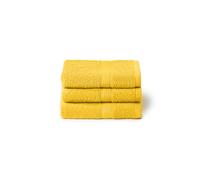 Caleffi Juego de Toallas de baño pequeñas 3X, 40 x 60 cm, algodón 100% Suave y Absorbente para baño, Cara y Uso Diario, Toallas Bidet, Toalla de Invitados Resistente a los Lavados