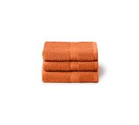 Caleffi Juego de Toallas de baño pequeñas 3X, 40 x 60 cm, algodón 100% Suave y Absorbente para baño, Cara y Uso Diario, Toallas Bidet, Toalla de Invitados Resistente a los Lavados