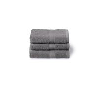 Caleffi Juego de Toallas de baño pequeñas 3X, 40 x 60 cm, algodón 100% Suave y Absorbente para baño, Cara y Uso Diario, Toallas Bidet, Toalla de Invitados Resistente a los Lavados