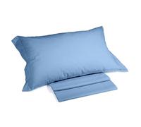 Caleffi, Ropa de Cama Doble con Funda nórdica 255 x 200 cm 100% algodón, 2 Fundas de Almohada 50 x 80 cm