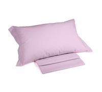 Caleffi Sabanas de Algodon 100 % con Sabana Encimera, Sabana Bajera Ajustable y 2 Fundas Almohada - Ropa de Cama Italiana - Juego Sabana