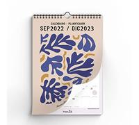 Calendario 2023 | HappyMots | 16 Meses - Sep. 2022 a Dic. 2023 | Tamaño A3 | Calendario de Pared | Espacio para Escribir y Apuntar. Cómodo, Práctico y Motivador | Calendario Grande