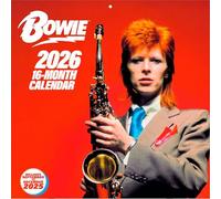Calendario 2026 da parete david bowie 30 x 30 cm