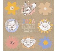 Calendario 2026 da parete disney classics 30 x 30 cm (Artist Series)