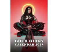 Calendario 2027 de mujer gótica A3 (MPRA)