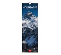 calendario 2027 pared 16x49 mountains legami