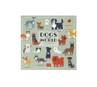 calendario 2027 pared 30x30 dogs of the world legami
