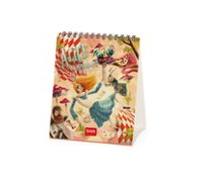 calendario 2027 sobremesa alice in wonderland legami