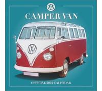 Calendario de 2024 de Camper Vans para viajar todo el año con este fantástico calendario de pared que muestra la campista con estilo. 30,5 x 30,5 cm