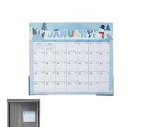 Calendario De 2026-2027 | Desde Enero 2026 Junio 2027 - Calendario Magnético Para Con 18 Meses,Para Hogar Sala De Estar Oficina Escuela Aula Familiar Organización Fácil