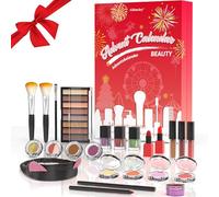 Calendario de Adviento 2025, Calendario de Adviento maquillaje, 24 fantásticos productos de belleza para mujeres, niñas adolescentes, para una temporada de Adviento variada, cuidada y elegante