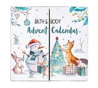 Calendario de Adviento Accentra Felices Fiestas 2025 para niñas con 24 productos de baño, cuidado corporal y accesorios para una temporada de Adviento variada y llena de mimos