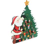 Calendario de Adviento de madera Árbol de navidad