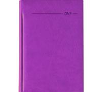 Calendario de libros Tucson rosa 2024 - Calendario de oficina A5 - Calendario jefe - 1 día 1 página - 352 páginas - Cubierta Tucson - Alpha Edition