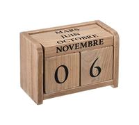 CALENDARIO DE MADERA COLONIAL