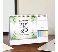 Calendario de Oficina | Agenda de Oficina 2026 Diseño ,12 Meses Papel Grueso Bloc de Notas Lista de Tareas Suministros Caseros Planificación