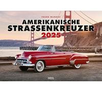 Calendario de pared americano 2025: joyas restauradas de los años 1950 y 1960 US Car
