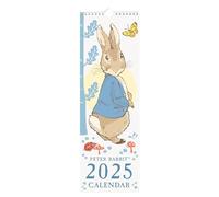 Calendario de pared delgado 2025 de Peter Rabbit