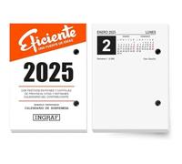 Calendario de Sobremesa Ingraf 8,2 x 11,6 cm 2025