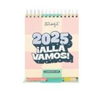 calendario de sobremesa pequeño 2025 - 2025: ¡allá vamos!