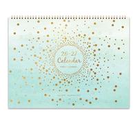 Calendario familiar 2026-2027 - Calendario 2026-2027 Reino Unido de julio de 2026 a diciembre de 2027, 16.6 x 11.7 pulgadas, calendario de pared de 18 meses con 6 columnas, planificador familiar