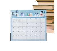Calendario para la 2026-2027 - Enero de 2026 a Junio de 2027,18 Imanes Mensuales Para Calendario De | Para Hogar Sala De Estar Oficina Escuela Aula Familiar Organización Fácil