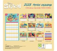 Calendario planificador familiar Stitch Disney