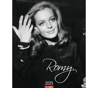 Calendario Romy 2025: calendario de pared grande con 12 fotos conmovedoras de la actriz de Sissi Romy Schneider, calendario decorativo para colgar