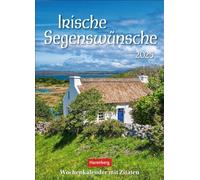 Calendario semanal de bendiciones irlandesas 2025, con citas: un calendario fotográfico lleno de sabiduría irlandesa. Cada semana una nueva cita en un pequeño calendario de pared (calendario semanal