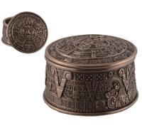 Calendario solar Box Azteca con tapa - Bronceado by Veronese