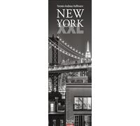 Calendario XXL de Nueva York 2025: calendario de viaje con 12 impresionantes fotografías de gigantescas cañones y rascacielos. Calendario de pared largo... x 98 cm vertical (calendario de viaje