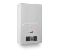 Calentador a gas 11 L Butano 18900W Encendido Encendido electrónico por pilas COINTRA CADI 11 b | VGCC1MLKF, LOW NOX, Blanco White Medium