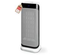 Calentador cerámico de pie First Austria de 2000W | Termoconvector PTC con mando a distancia, termostato y oscilación – Modelo FA-5565-3