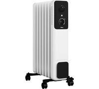 Calentador de aceite, 1500 W, con termostato ajustable