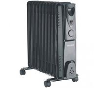 Calentador de aceite, 9 aletas, 2000W, color