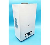 Calentador de Agua a Gas Butano 10 Litros | Diseño Slim | Calentador Domestico | Bajas Emisiones de NOx | Atmosférico