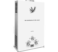 Calentador de agua a gas, diseño de montaje en pared, control de temperatura eficiente, 16 kW, 8 litros, otros