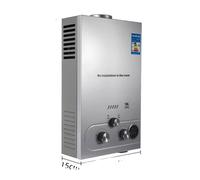 Calentador de agua a gas propano/butano VEVOR, potencia, consumo de energía, 18 litros, 36 kW