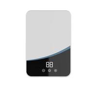Calentador De Agua Caliente 5500W, Instantáneo Sin Tanque, Termostato, Inducción, Calentadores Eléctricos Táctiles Inteligentes, Ducha Automática Fácil de usar(220 5500W)