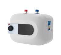 Calentador de agua eléctrico 6 litros mini caldera bajo fregadero con enchufe 1500W baja presión 30-65°C para lavabo, cocina, fregadero