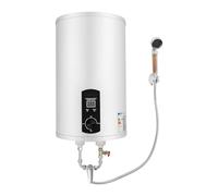 Calentador de agua eléctrico, calentador de agua instantáneo de 2 kW con protección de fugas, calentador de agua eléctrico vertical para casa, calentador de agua con ducha de mano para casa