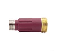 Calentador de agua eléctrico completo, conector de pared de seguridad T3G para uso de grifo, protección contra fugas para seguridad del calentador de agua (rojo)