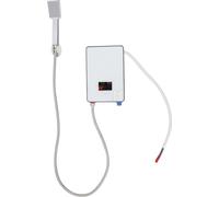 Calentador de agua eléctrico instantáneo de 6500 W, sin tanque, con elemento calefactor de acero inoxidable y juego de ducha