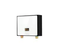 Calentador De Agua Eléctrico Instantáneo Sin Tanque, Con Panel Táctil, Control Remoto, Accesorio For Cocina Y Baño Compacto y duradero(Bianco)