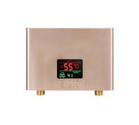 Calentador de Agua Instantáneo de 220 V, Calentadores Eléctricos de Pared de 5500 W para Duchas de Agua Caliente de Baño y Calefacción de Cocina