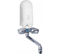 Calentador de agua instantáneo de sobremesa DAFI de 5,5 litros, con grifo de cromo y potencia de 5,5 kW